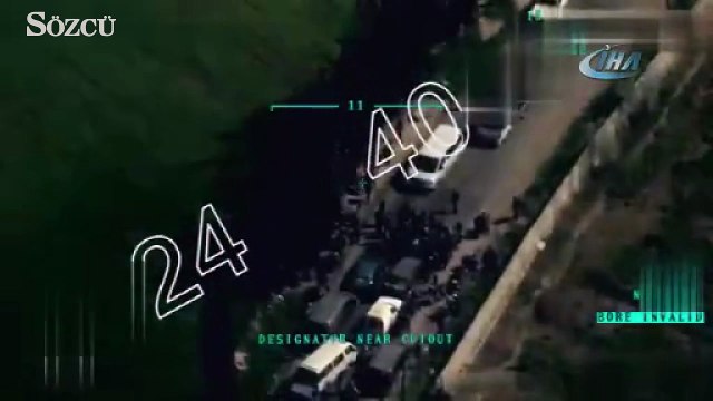 Afrin’i terk etmeye çalışan siviller teröristlerce zorla engellendi