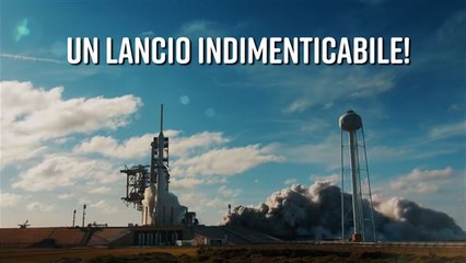 'Falcon Heavy': emozione indimenticabile