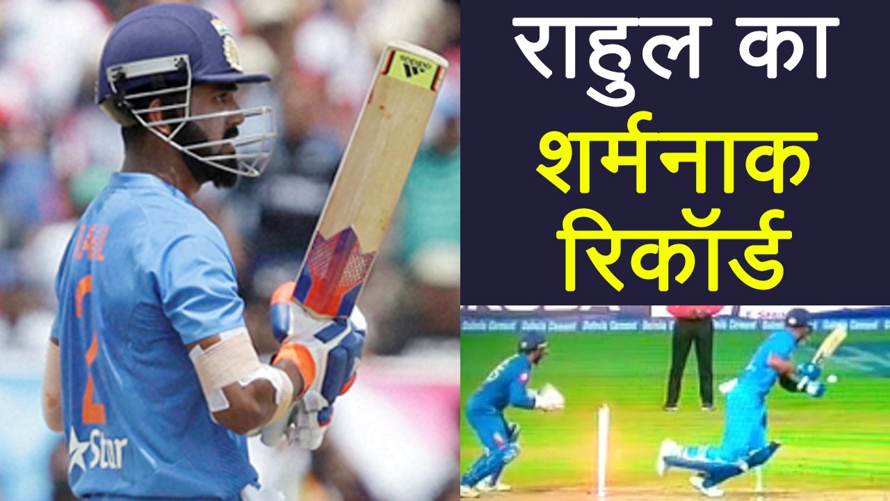 India Vs Sri Lanka T20: KL Rahul 1st Indian batsman to got out as hit-wicket in T20 | वनइंडिया हिंदी