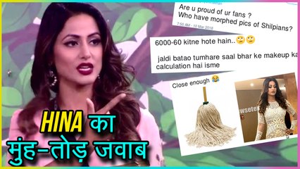 Hina Khan's STRONG REPLY To All Her TROLLERS