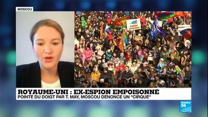 Ex-espion empoissonné : accusé par T. May, Moscou dénonce un "cirque"