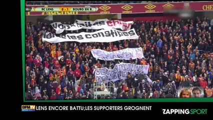 Zap sport - 13 mars: Lens encore battu, les supporters grognent (vidéo)