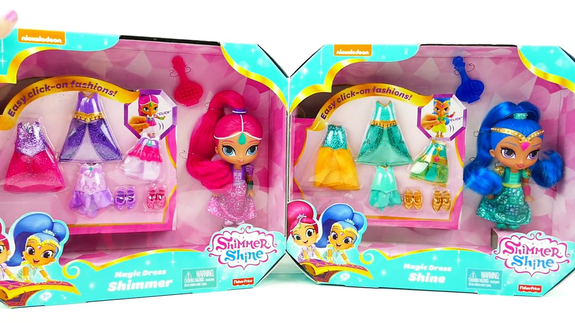 shimmer & shine dolls