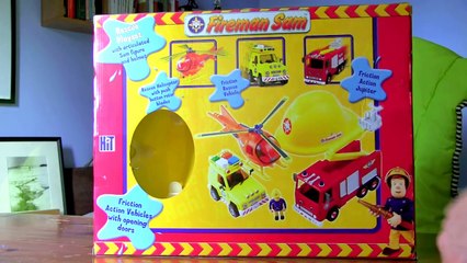 Fireman Sam Rescue Play Set - Fire Engine, Helicopter, Rescue Truck