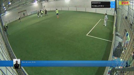 But de Loic (0-2) - ENSMATCH Vs FC BELLATOR 2 - 12/03/18 19:00 - LIGUE 3 - Poitiers Game Parc