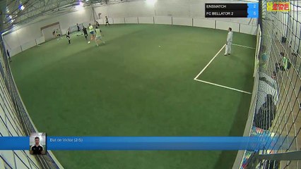 But de Victor (2-5) - ENSMATCH Vs FC BELLATOR 2 - 12/03/18 19:00 - LIGUE 3 - Poitiers Game Parc