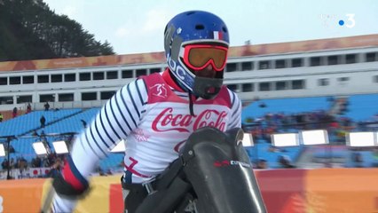Super Combiné (Assis). Frederic Francois obtient l'argent ! - Jeux Paralympiques 2018