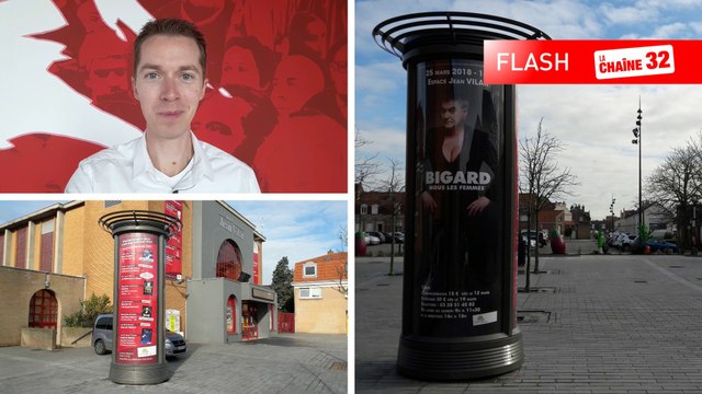 FLASH | Coudekerque-Branche - Colonne Morris