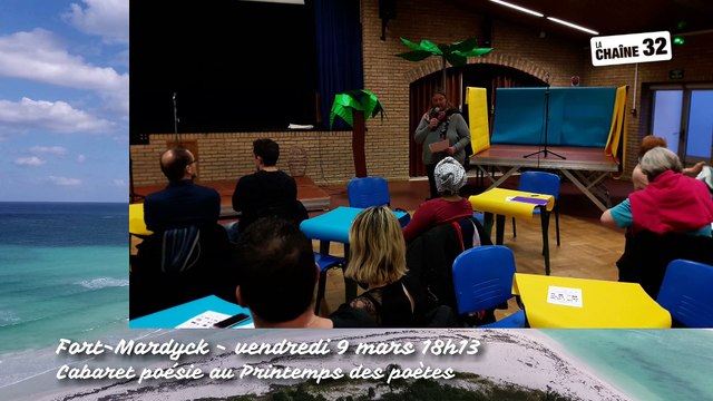 Fort-Mardyck - Cabaret poésie au Printemps des poètes