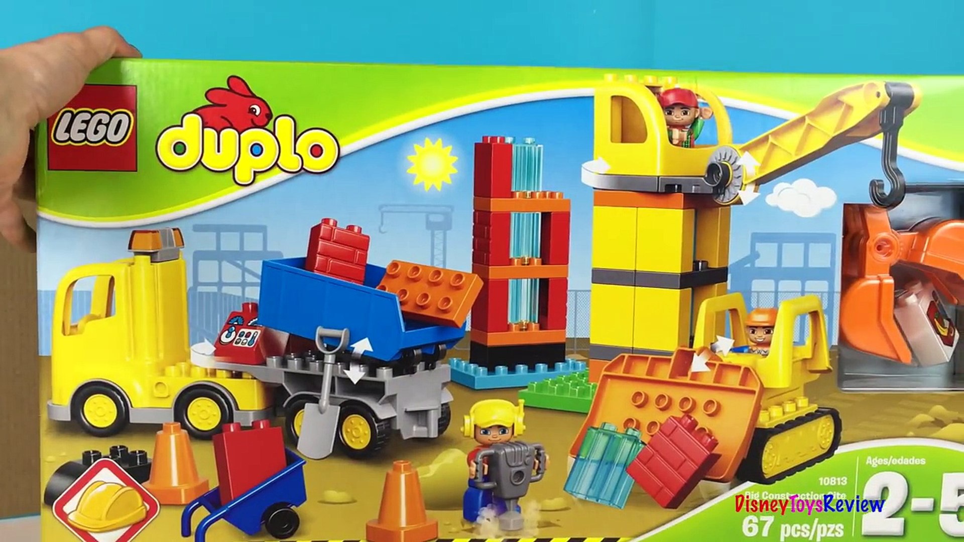 lego duplo big construction site 10813
