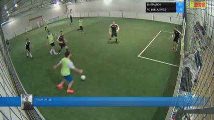 Faute de ugo - ENSMATCH Vs FC BELLATOR 2 - 12/03/18 19:00 - LIGUE 3 - Poitiers Game Parc