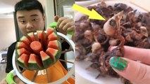 EATING SHOW COMPILATION-CHINESE FOOD-MUGBANG-Greasy Chinese Food-Beauty eat strange food-NO.58