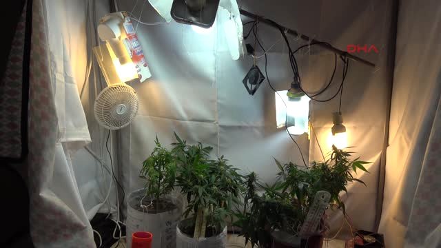 Konya Üniversiteliler, Elbise Dolabını Uyuşturucu İmalathanesine Çevirmiş-Hd