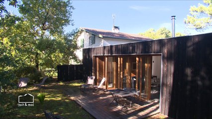 Toit et moi -  N°36 -  Agrandissement d'une maison de famille à Lacanau