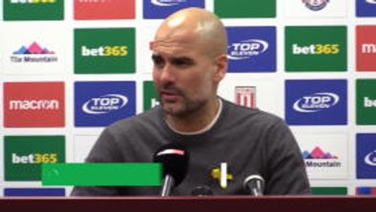 'Historic' Stoke win important for Man City - Guardiola