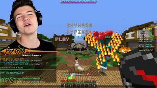 HOW TO TRAP NOOBS! (Minecraft Skywars Trolling) with PrestonPlayz