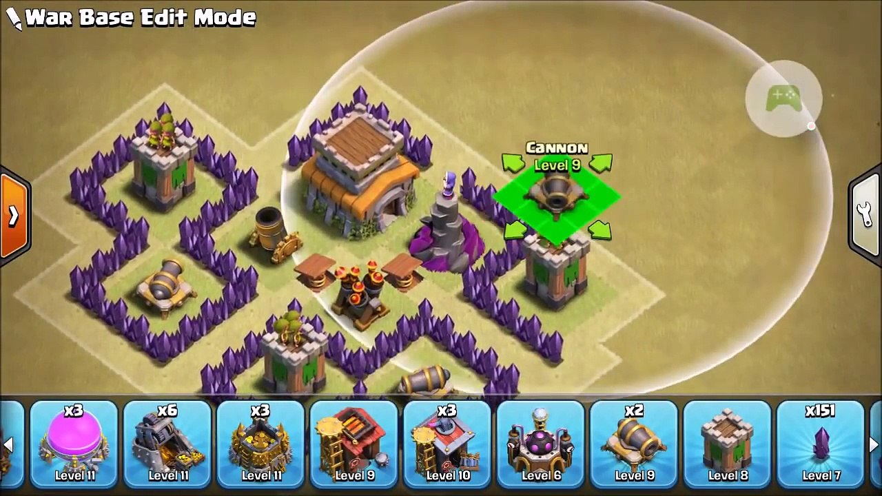 Best Th5 War Base anti giant/balloon / New 2016