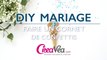 DIY mariage : faire un cornet de confettis facile et rapide