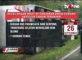 Kecelakaan Maut Tanjakan Emen Subang Sepuluh Tahun Terakhir