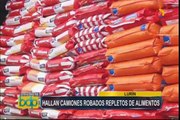 Lurín: capturan a delincuentes que robaron tráiler con comida para mascotas