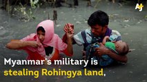 Is Myanmar hiding its crimes by building military bases on destroyed Rohingya villages?