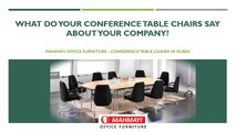 What Do Your Conference Table Chairs Say about Your Company?