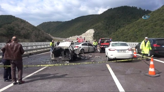 Kilometrelerce ters şeritten gitti, sonunda facia böyle yaşandı