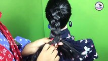 Easy Flower Bun Styles With Beads | Braided Flower Bun | Updo Hairstyles | Hair Styles & Fashions