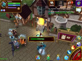 Arcane Legends - How to unlock trade? (Easy guide for New players, with audio commentary)