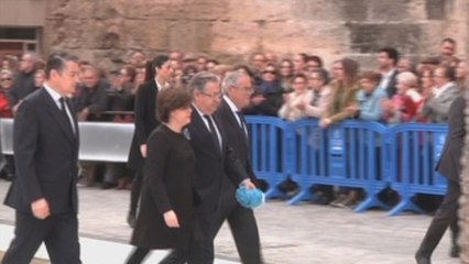 Zoido, con la bufanda de Gabriel que su madre le ha regalado