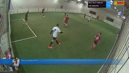 But de Anthony (0-3) -  PRO TECH HABITAT Vs THE WAILERS - 12/03/18 21:00 - LIGUE 1