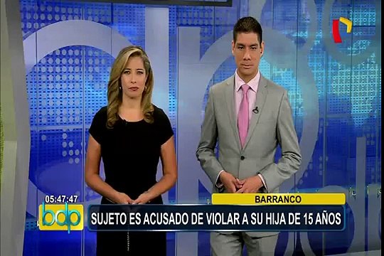 Barranco: sujeto es acusado de violar a su hija de 15 años