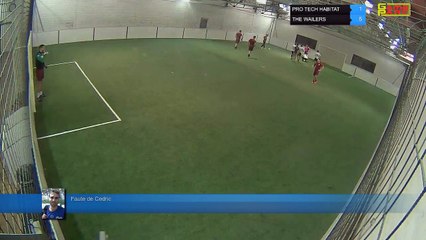 Faute de Cedric -  PRO TECH HABITAT Vs THE WAILERS - 12/03/18 21:00 - LIGUE 1 - Poitiers Game Parc