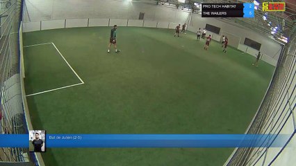 But de Julien (2-5) -  PRO TECH HABITAT Vs THE WAILERS - 12/03/18 21:00 - LIGUE 1