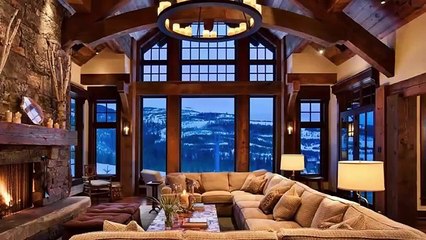 Eco Design - Wooden beams in the interior - 2020 dream home