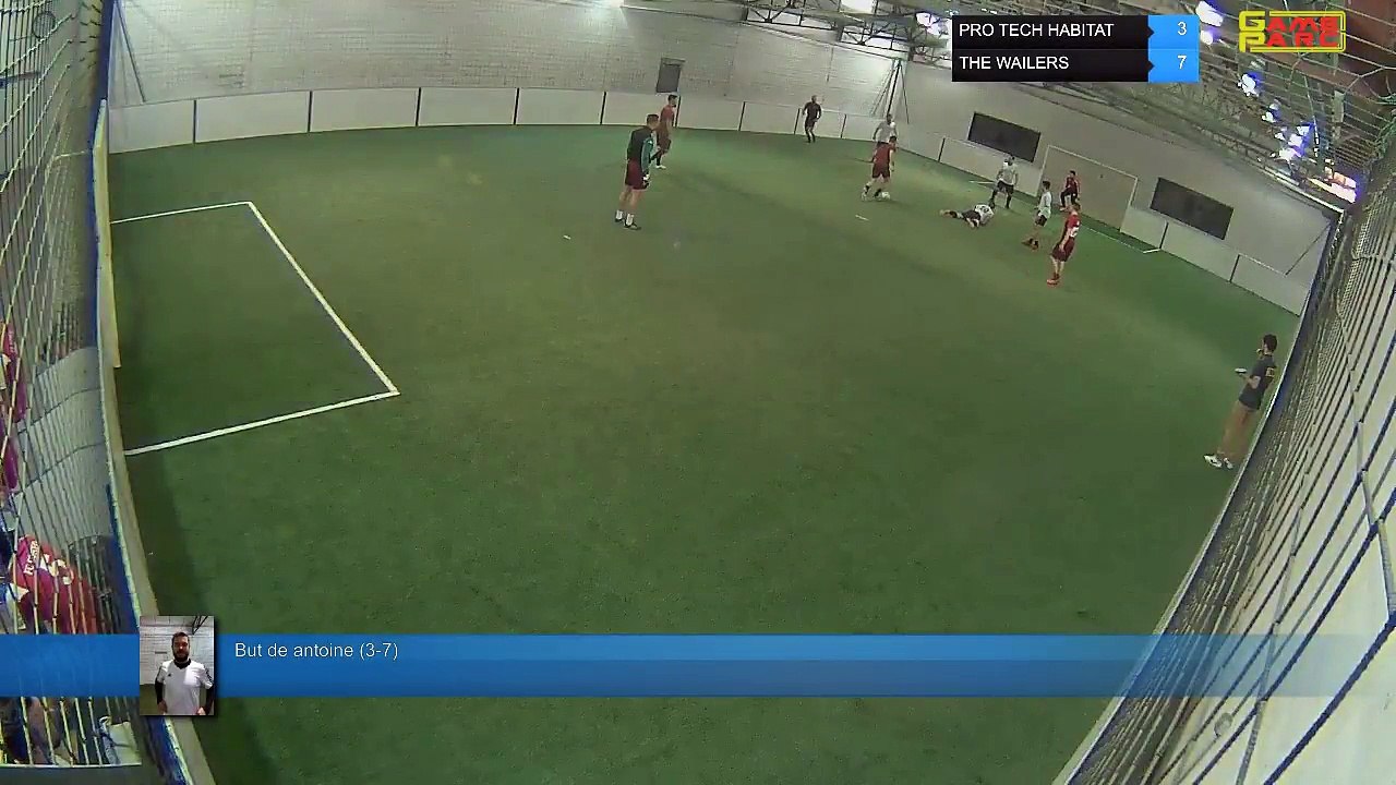 But de antoine (3-7) -  PRO TECH HABITAT Vs THE WAILERS - 12/03/18 21:00 - LIGUE 1