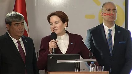 İyi Parti Genel Başkanı Meral Akşener, Basın Toplantısında Konuştu -3