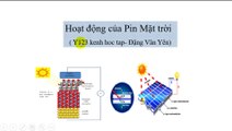 Hoạt động của Pin mặt trời