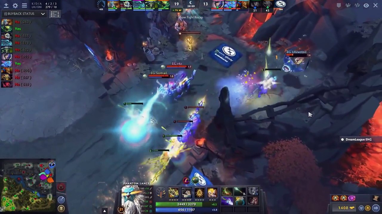 LIQUID vs EG - SEMI-FINALS - MAJOR DREAMLEAGUE 8 DOTA 2