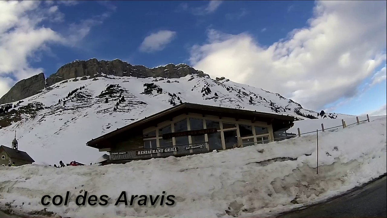 Col des Aravis  -  Mars 2018 en Golwing