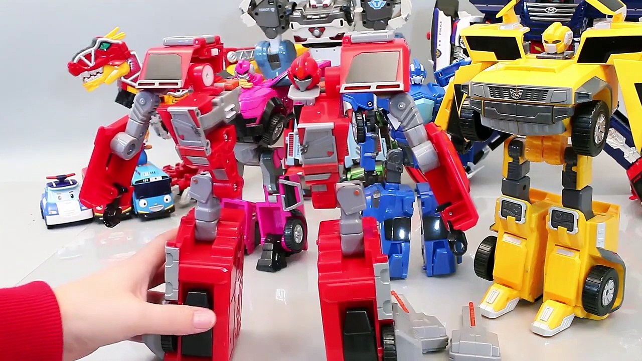 헬로카봇 미니특공대 카봇 또봇 변신 타요 뽀로로 폴리 장난감 Robot Car transformers Toys