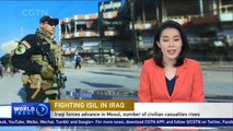 Civilian casualties rises as Iraqi forces push into Mosul