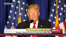 Rouhani: Iran will not let Trump rip up nuclear deal