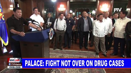 NEWS | Palace: Fight no over on drug cases
