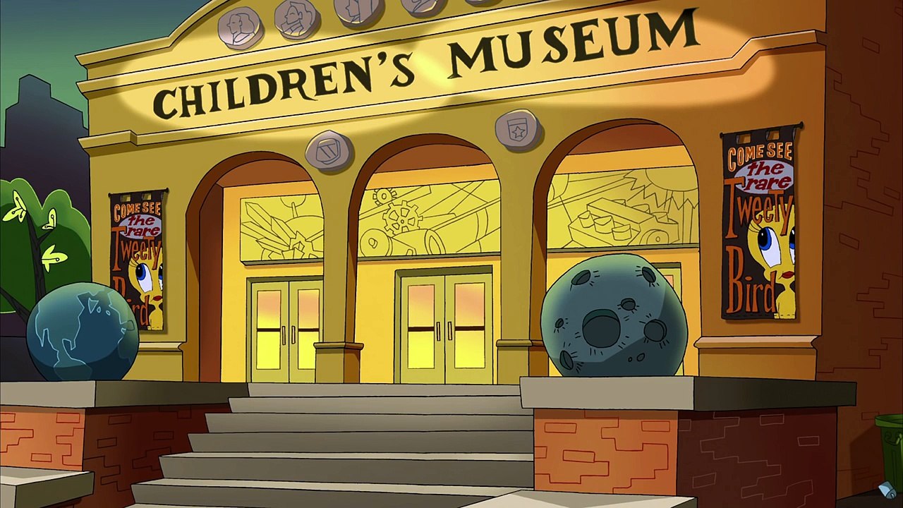 Museum Scream / Переполох в музее [VO MrRose / Котов]
