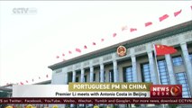 Premier Li meets with Portuguese PM Antonio Costa in Beijing