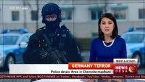 German police detain three people over suspected bomb attack plan in Chemnitz manhunt
