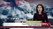 Syrian army and rebels battle for Aleppo’s Sheikh Saeed