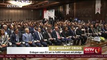 Turkish President Erdogan says EU yet to fulfill migrant aid pledge