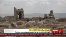 Fighting intensifies between Syrian forces and rebels in Aleppo